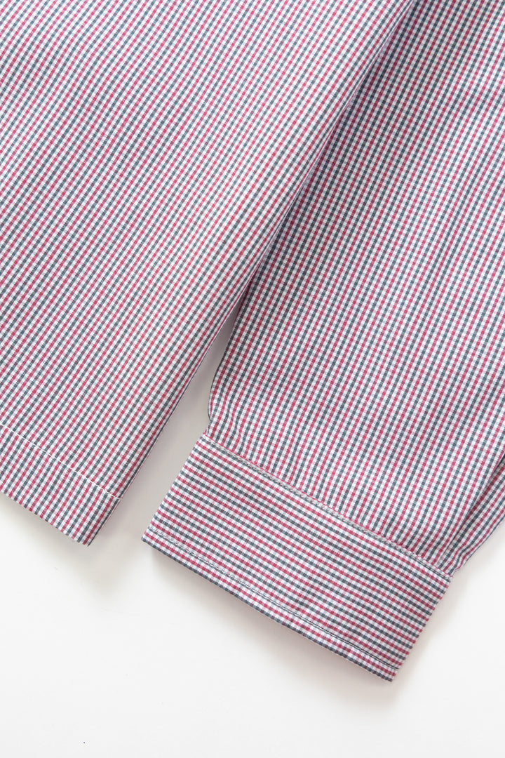 Blacksmith - 'Boxford' Utility Shirt - Red Check