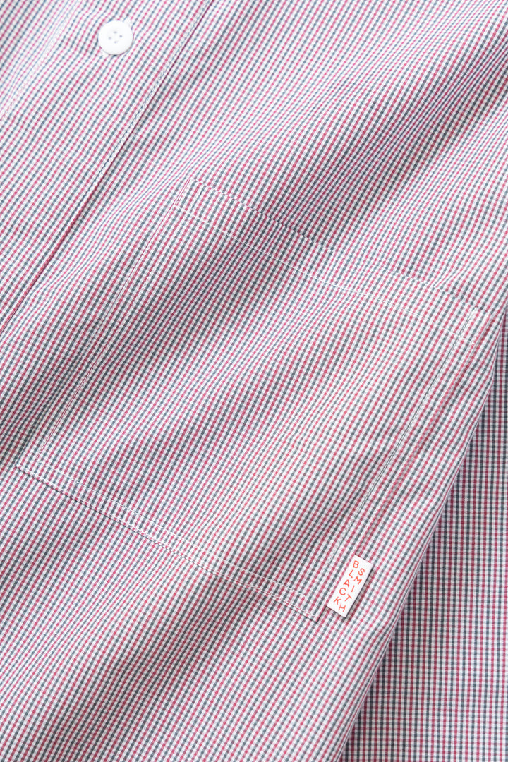 Blacksmith - 'Boxford' Utility Shirt - Red Check