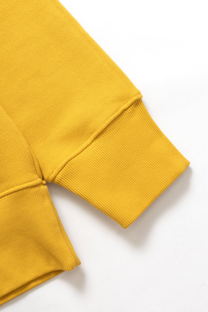 Power Goods - Loopback Crewneck - Sunflower