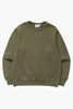 Power Goods - Loopback Crewneck - Olive