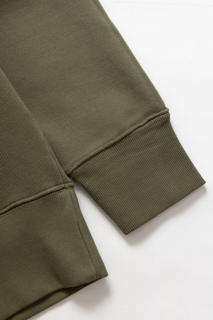 Power Goods - Loopback Crewneck - Olive