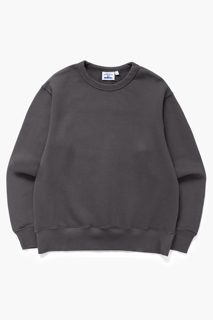 Power Goods - Loopback Crewneck - Washed Black
