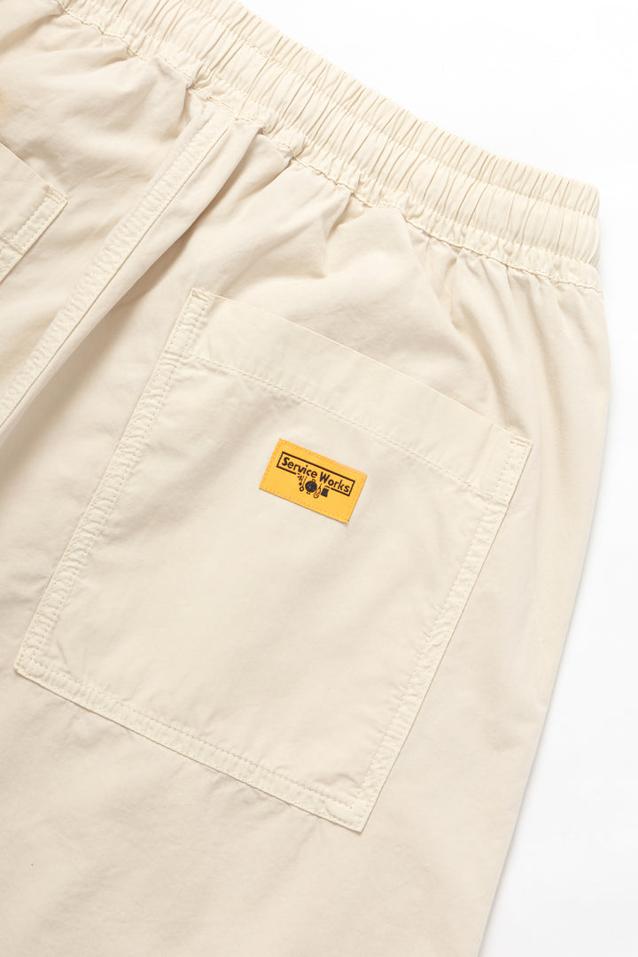 Service Works - Poplin Chef Shorts - White Oak