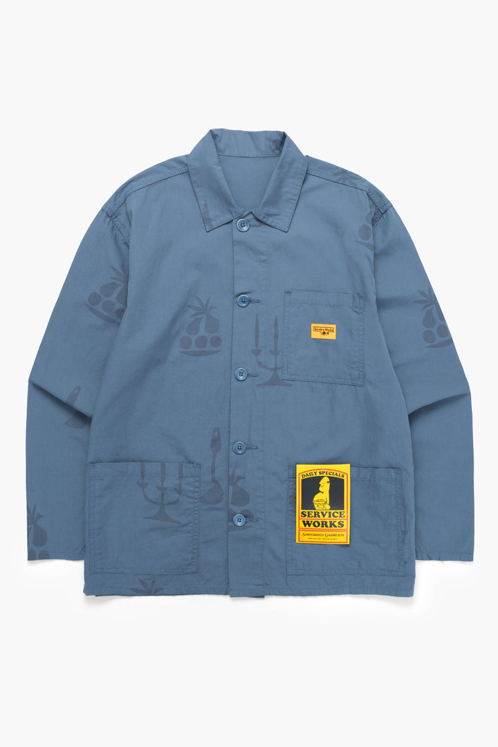 Service Works - Nourish Printed Chore Shirt - Slate