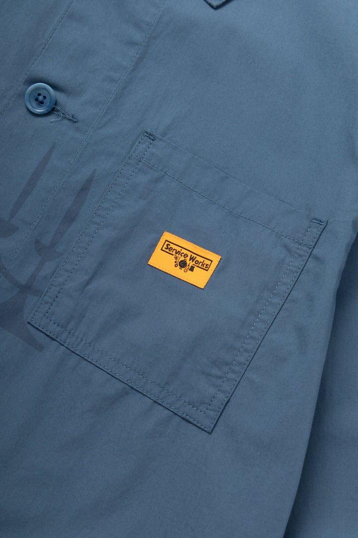 Service Works - Nourish Printed Chore Shirt - Slate
