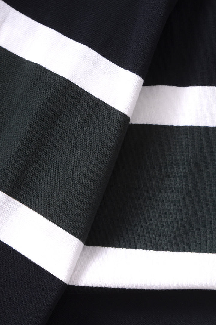 Opensider - Classic Rugby Shirt - Black Tri-Stripe