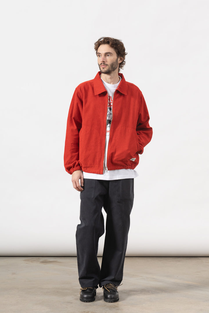 Service Works - Fine Cord Work Jacket - Red