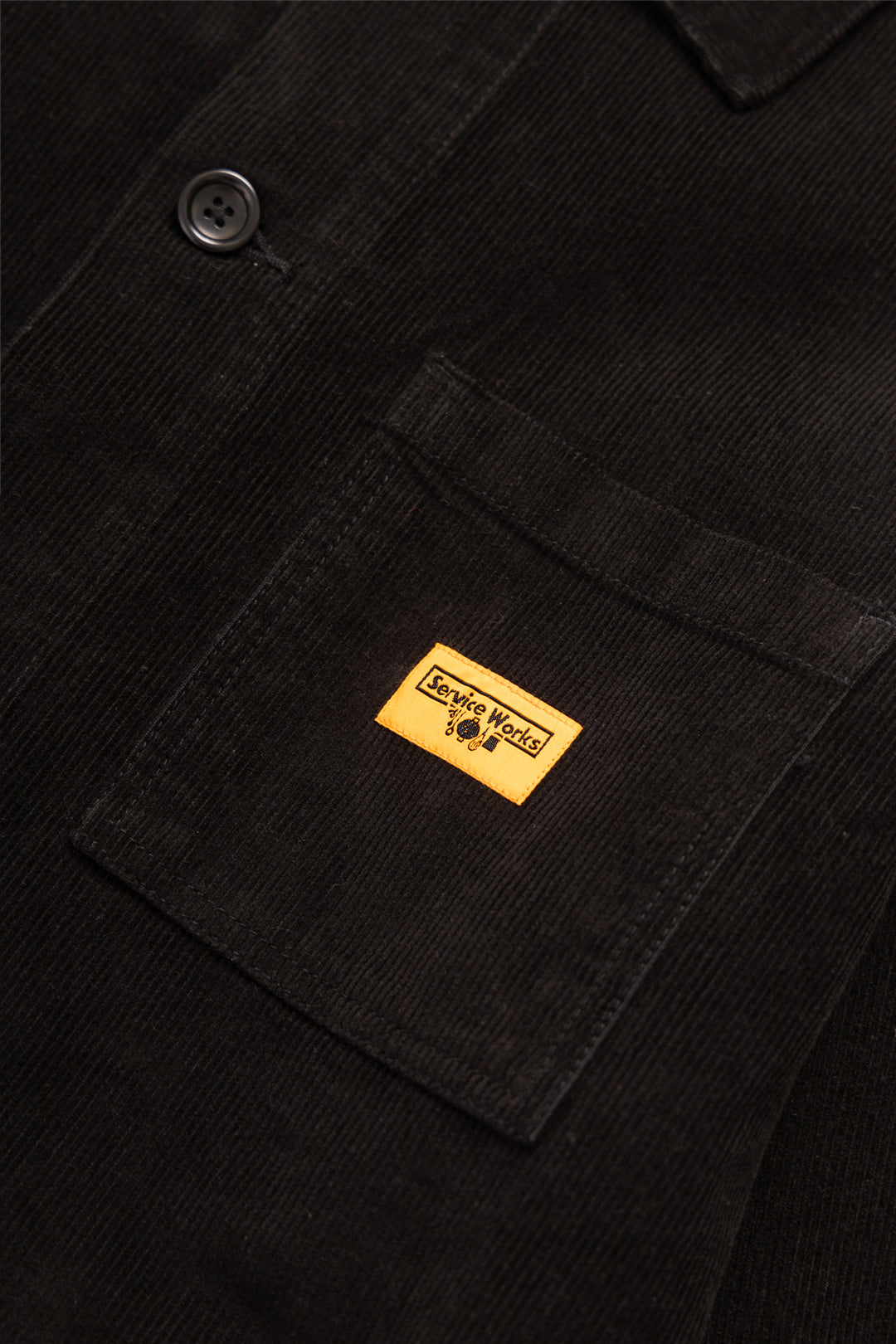 Service Works - Corduroy Coverall Jacket - Black