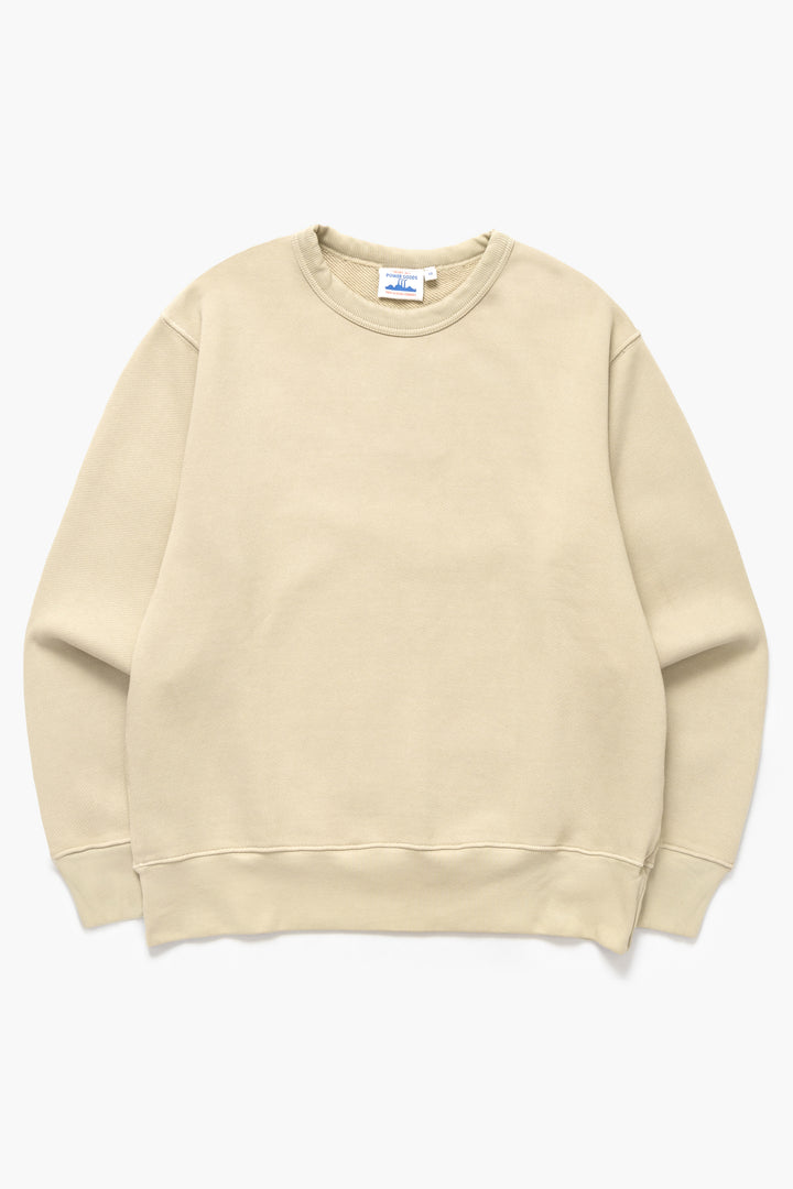 Power Goods - Loopback Crewneck - Bone