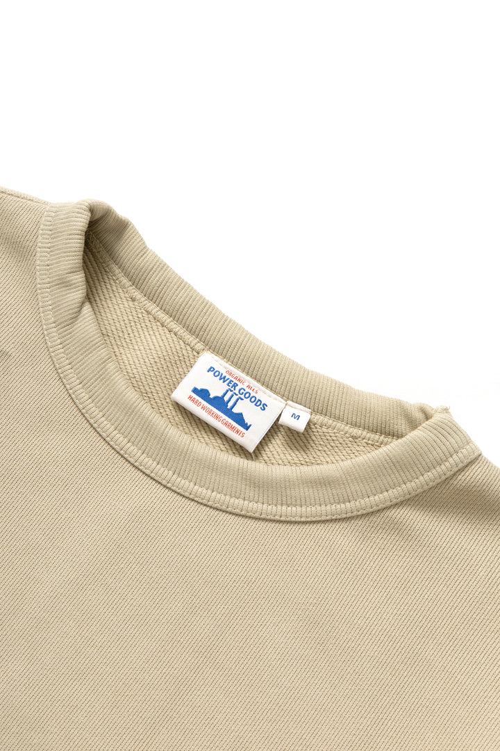 Power Goods - Loopback Crewneck - Bone