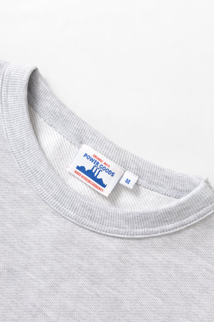 Power Goods - Loopback Crewneck - Ash