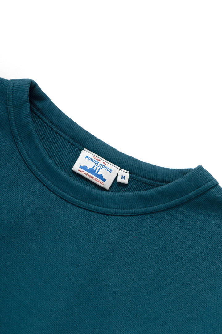 Power Goods - Loopback Crewneck - Harbour