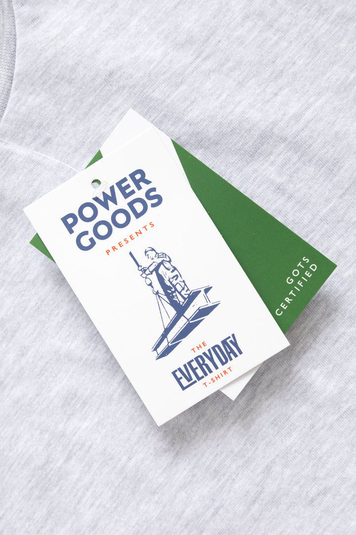 Power Goods - Everyday Tee - Ash