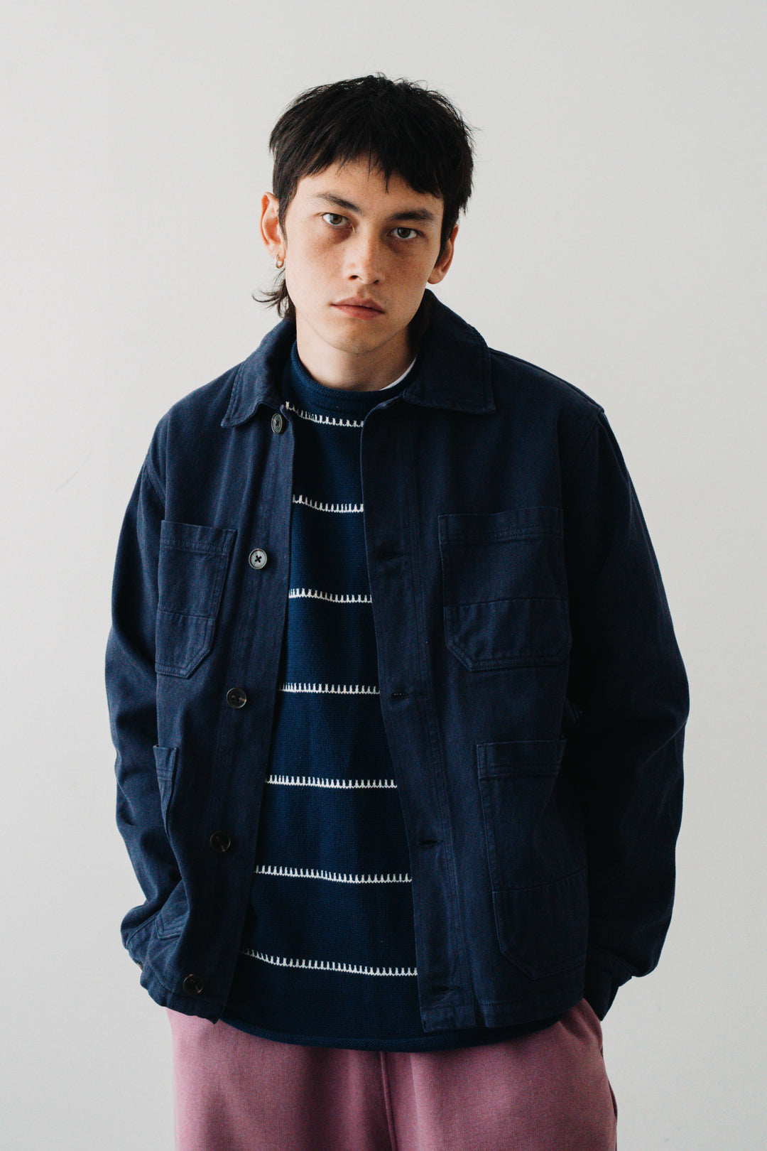 Blacksmith - Four Pocket Work Jacket - Navy