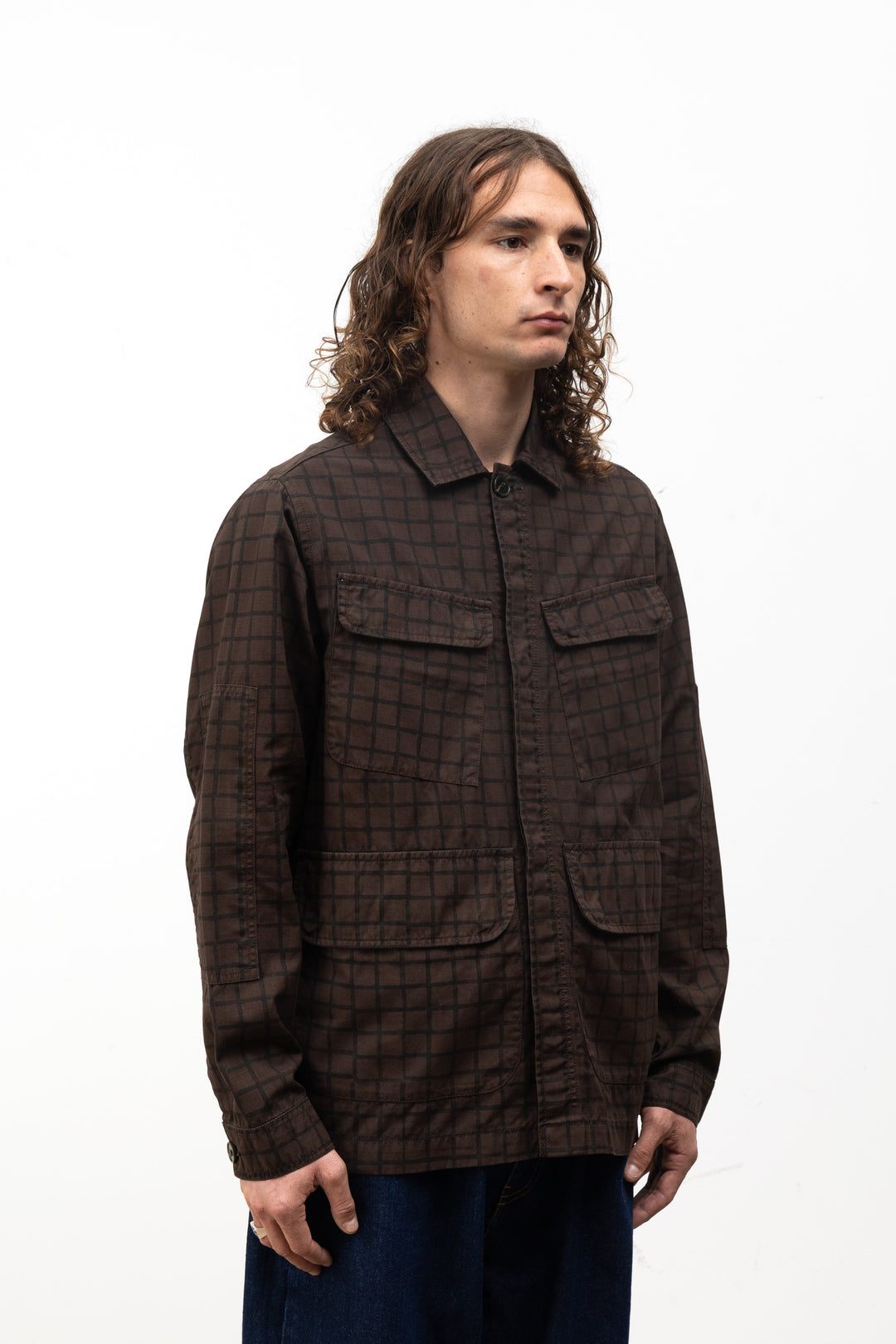 Blacksmith - Grid Jungle Jacket - Brown