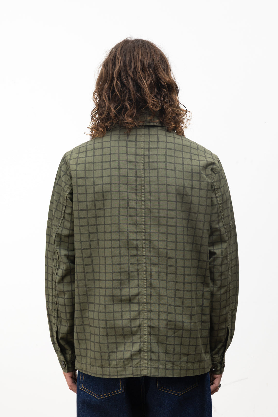 Blacksmith - Grid Jungle Jacket - Olive