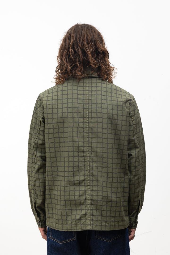 Blacksmith - Grid Jungle Jacket - Olive