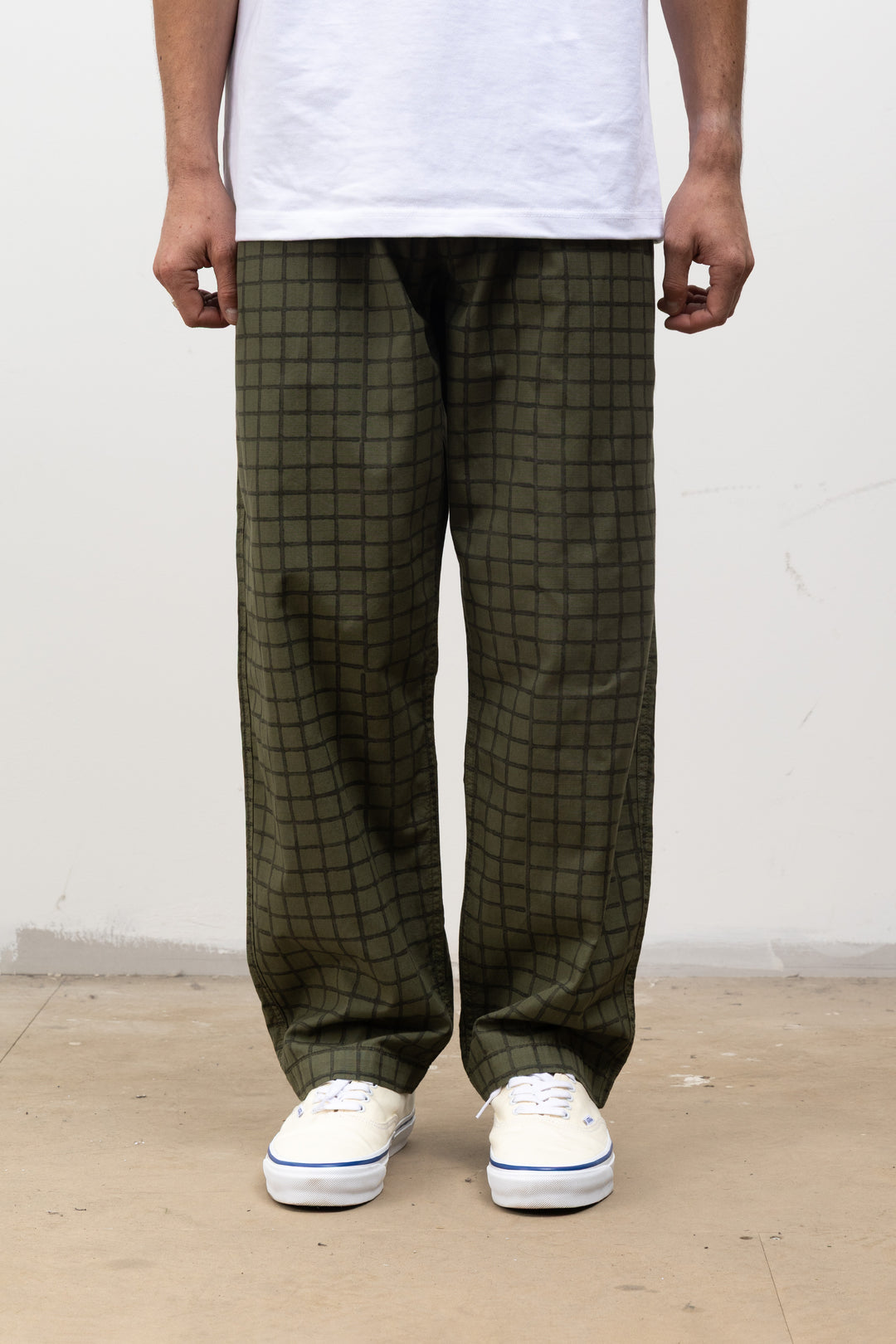 Blacksmith - Grid Work Pant - Olive