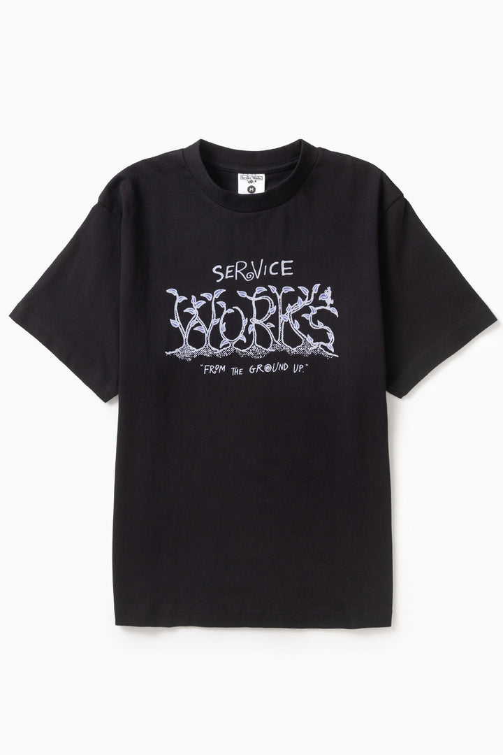 Service Works -  Ground Up Tee - Black