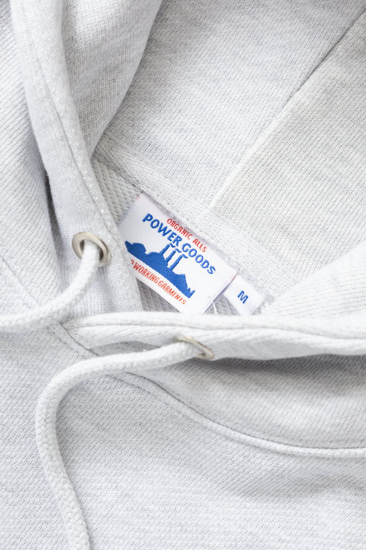 Power Goods - Loopback Hoodie - Ash