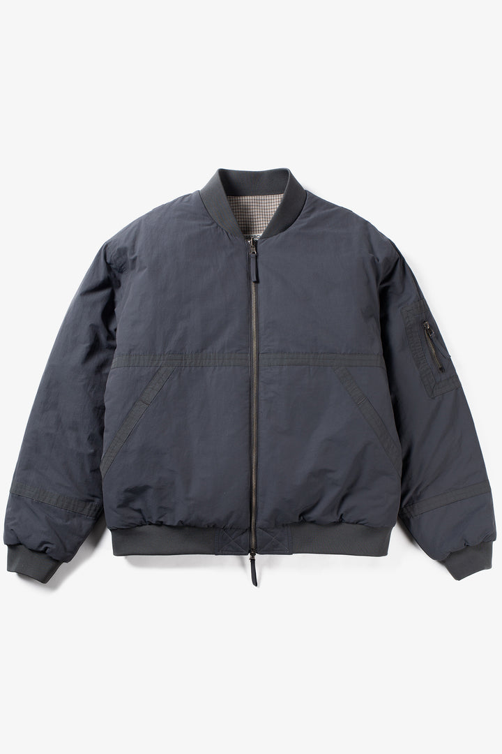 Candice - Miner Reversible Bomber - Slate/Stone