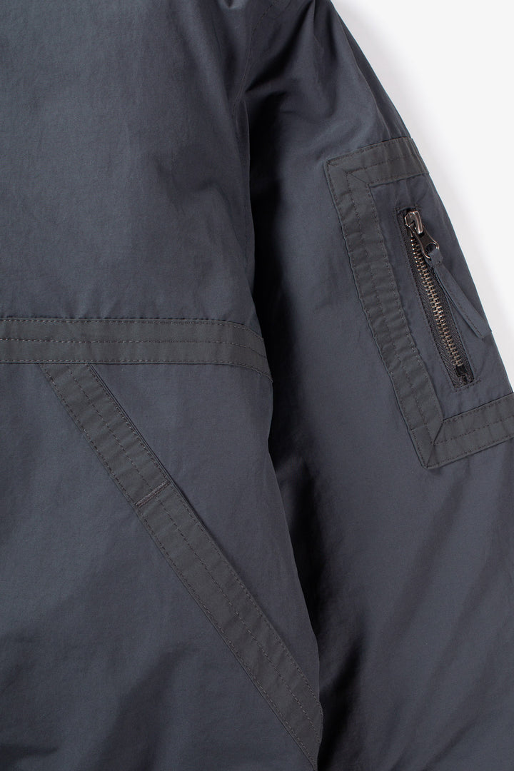 Candice - Miner Reversible Bomber - Slate/Stone