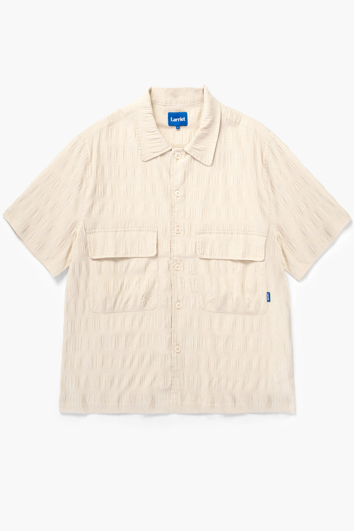 Larriet - Kendalls Short Sleeve Shirt - Tan Plaid