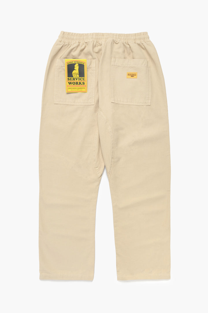Service Works - Classic Chef Pants - Pale Khaki