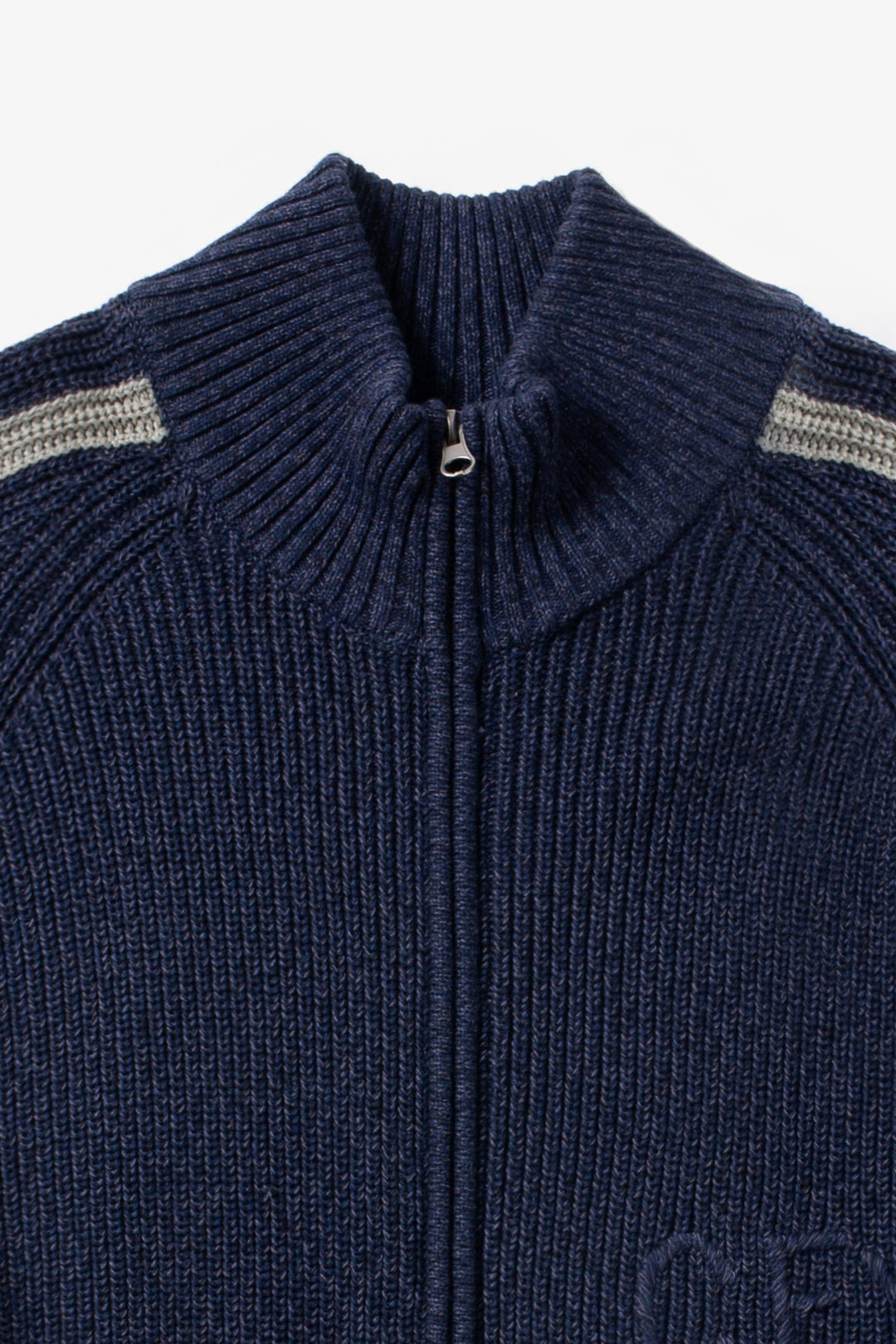 Candice - Wolfe Zip Knit - Navy