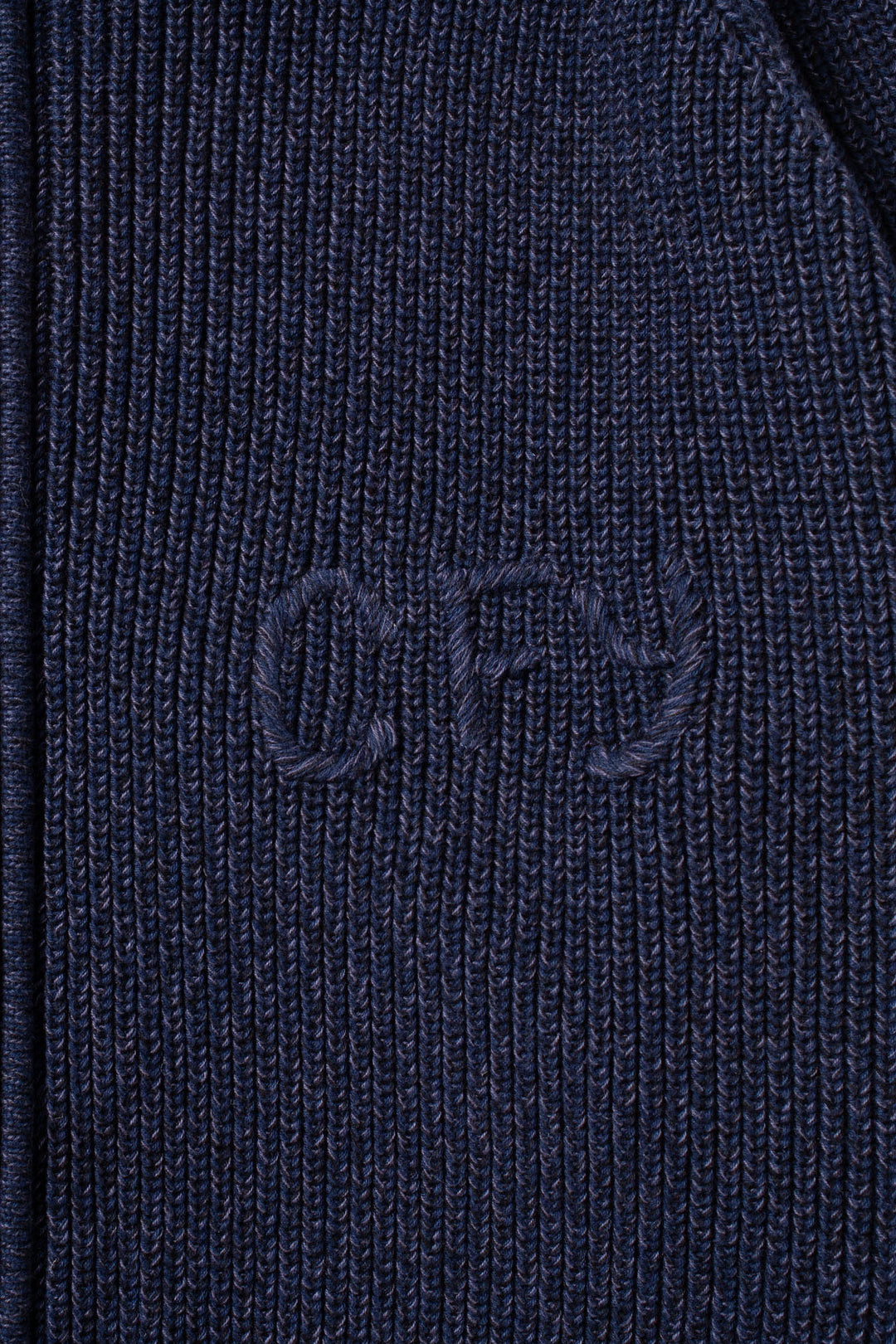 Candice - Wolfe Zip Knit - Navy