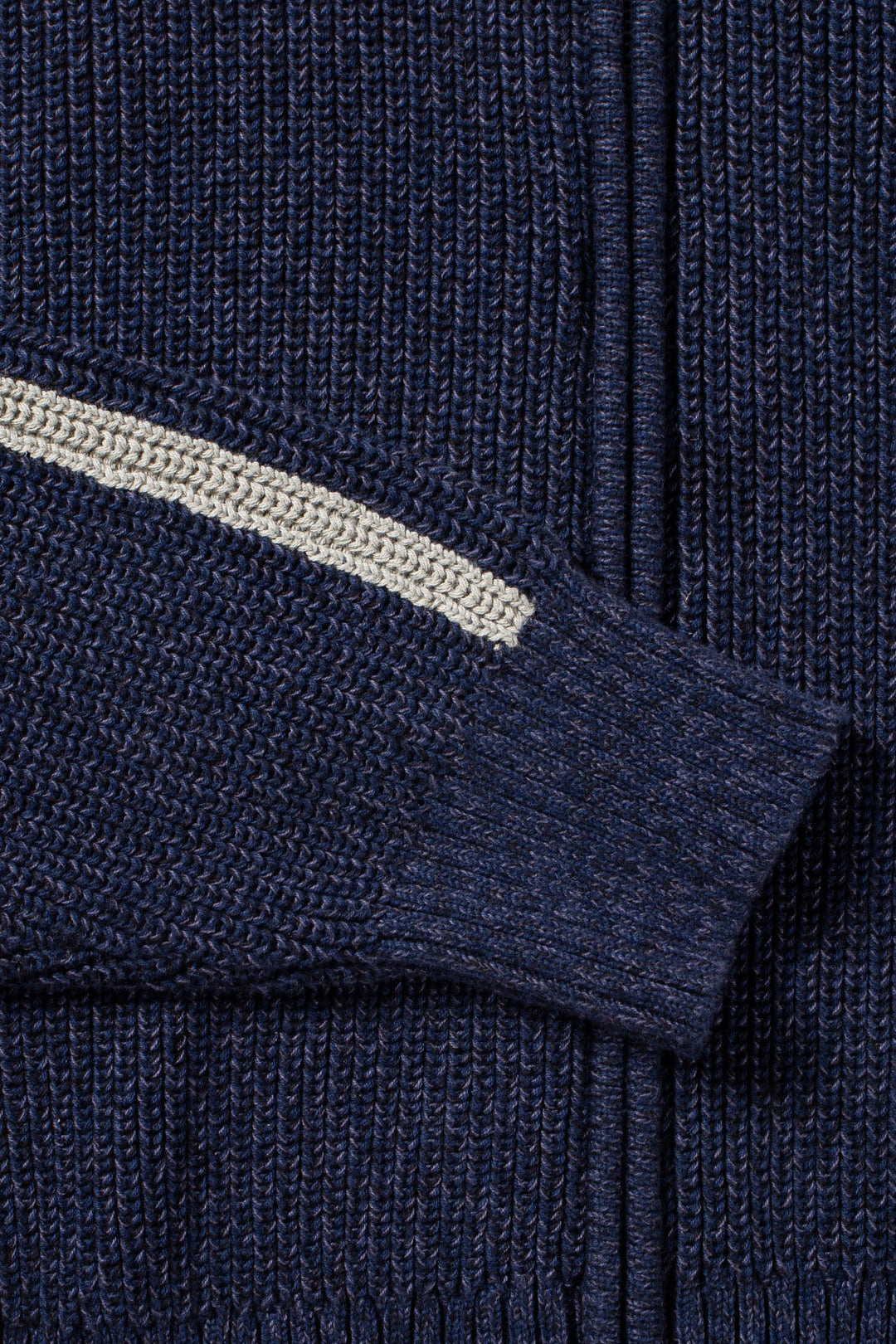 Candice - Wolfe Zip Knit - Navy