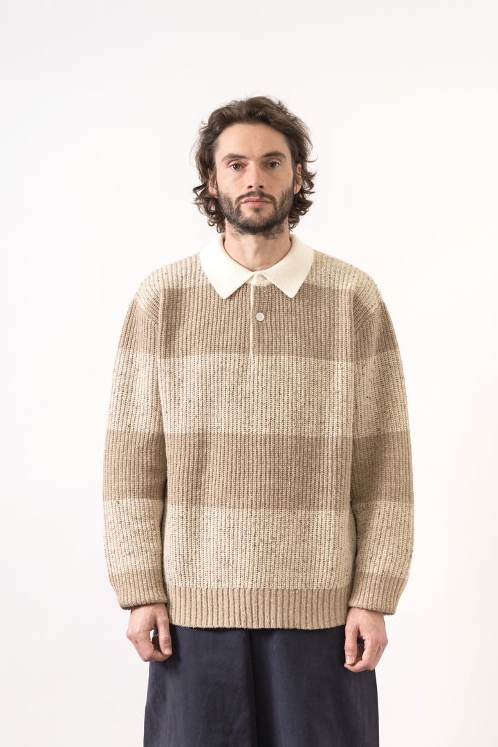 Blacksmith - Knitted Rugby - Natural