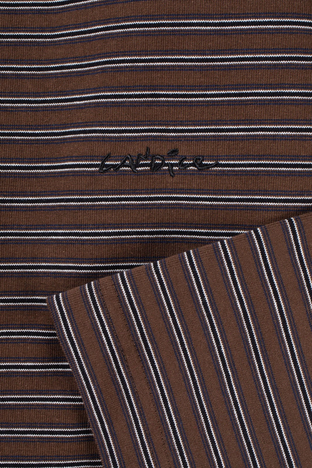 Candice - Kerferd Striped LS Tee - Brown