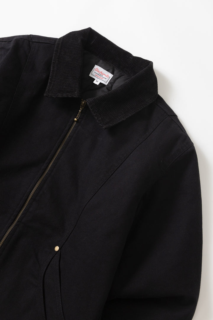 Blacksmith - Lined Work Jacket - Black
