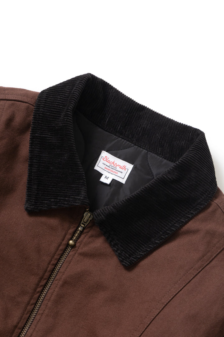 Blacksmith - Lined Work Jacket - Brown