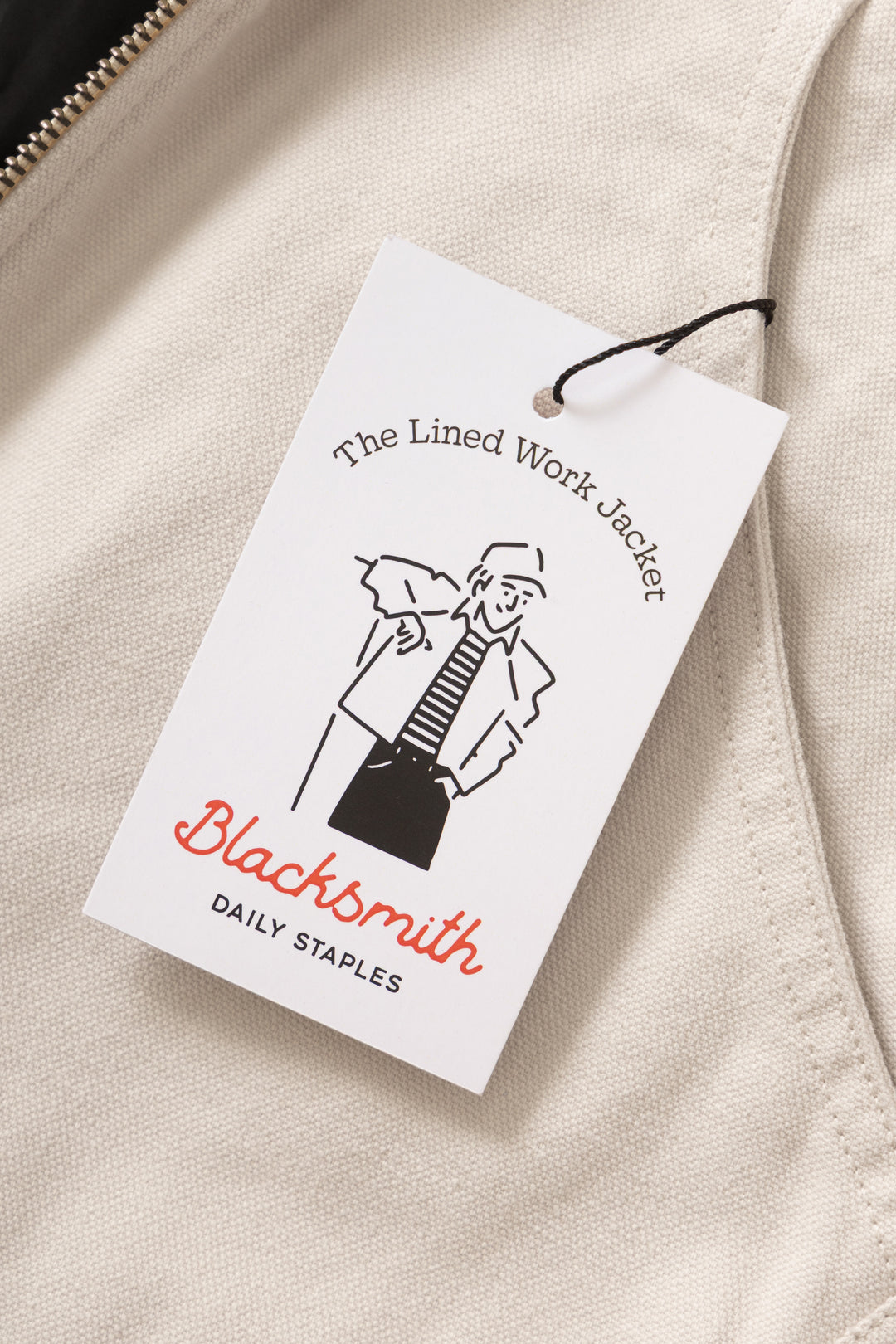 Blacksmith - Lined Work Jacket - Ecru