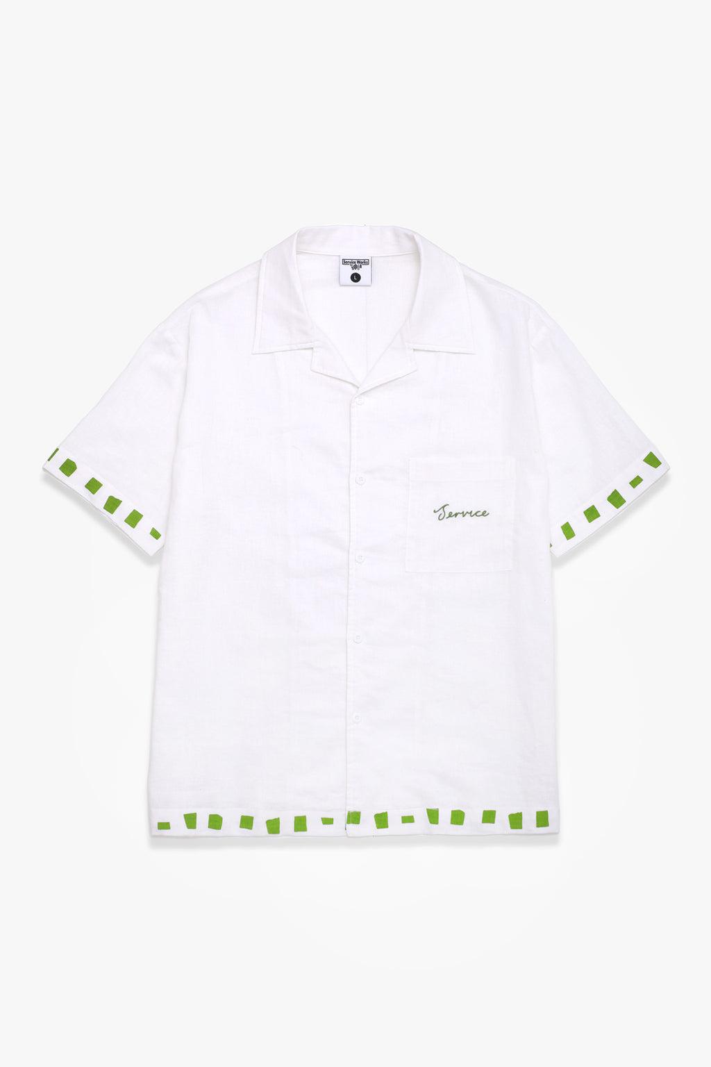 Service Works - Linen Resort Shirt - White