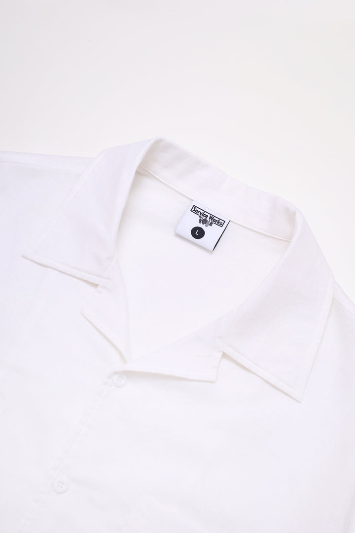 Service Works - Linen Resort Shirt - White