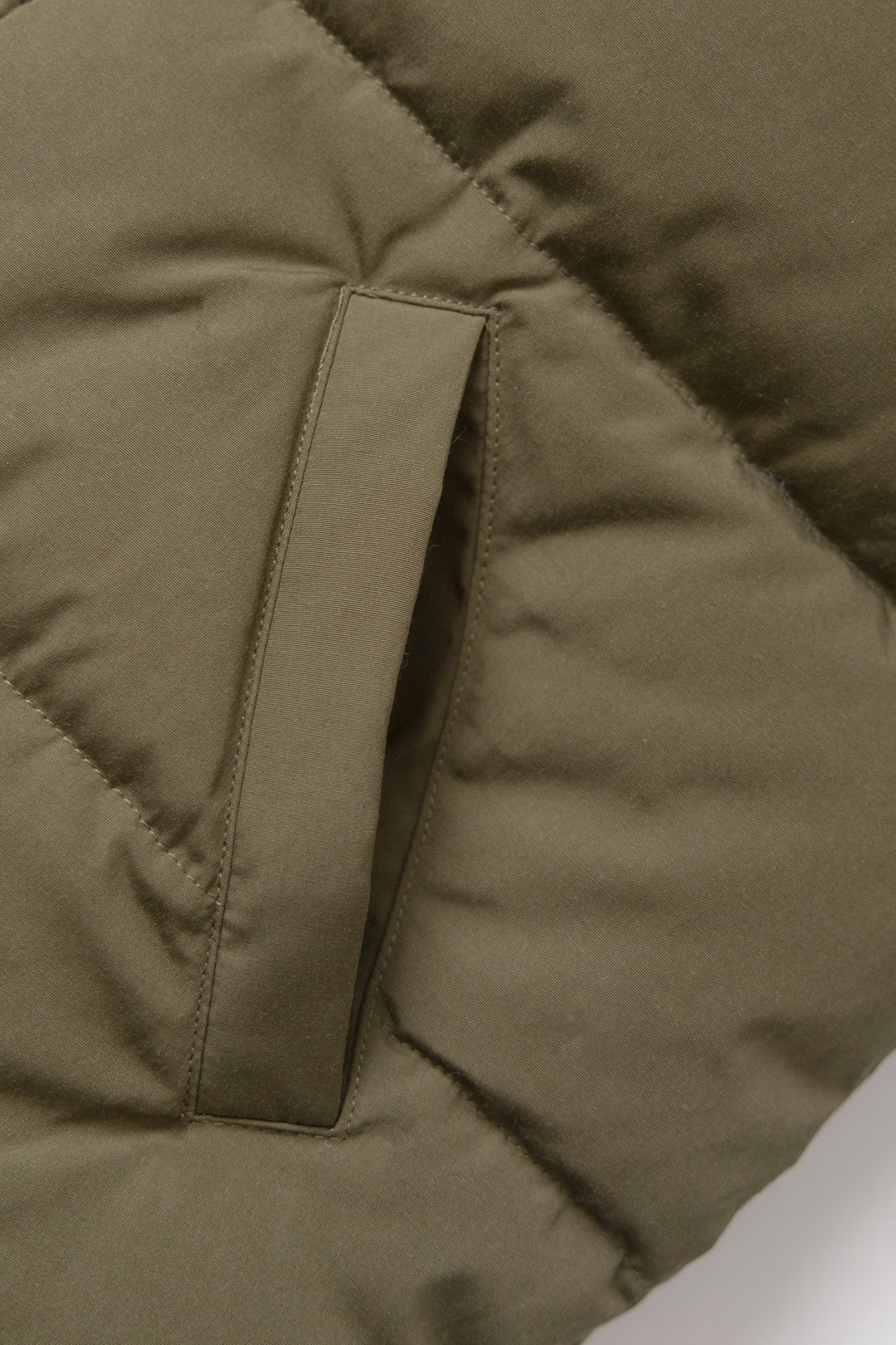 Non Stock MFG - Quilted Padded Vest - Olive