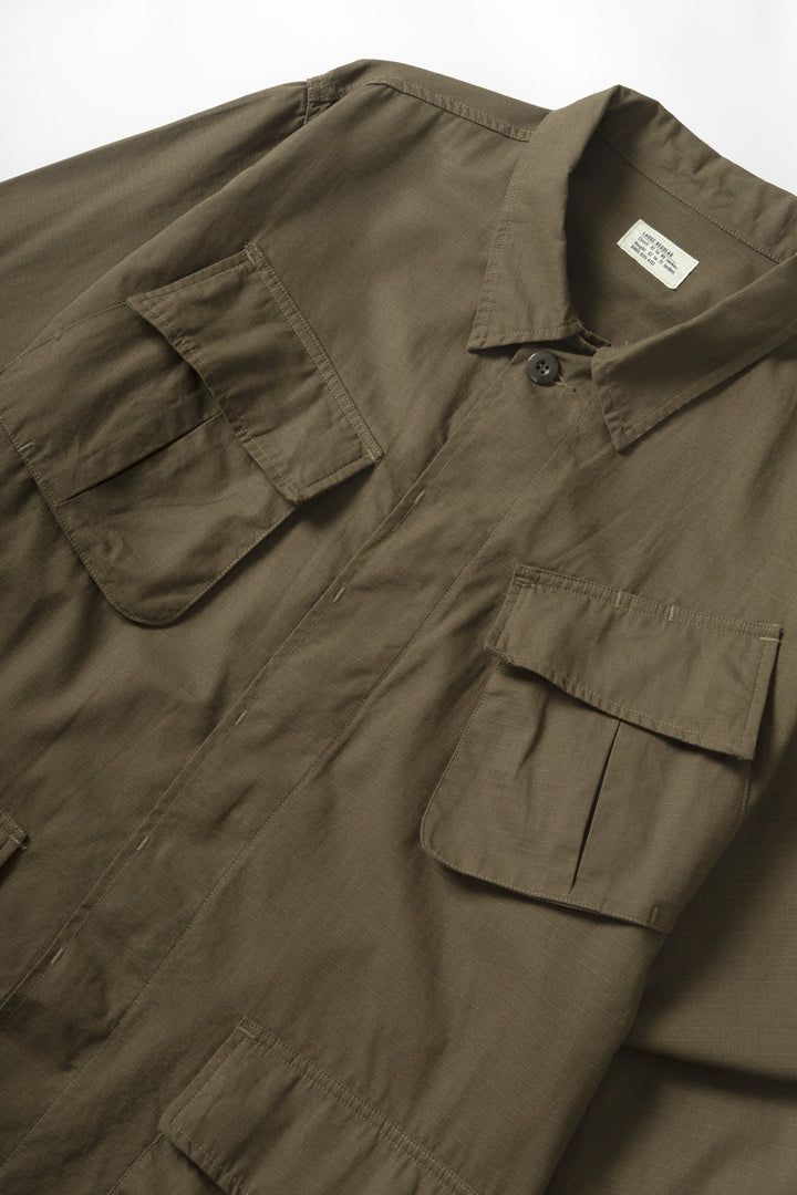Non Stock MFG - Ripstop Tropical Jungle Jacket - Olive