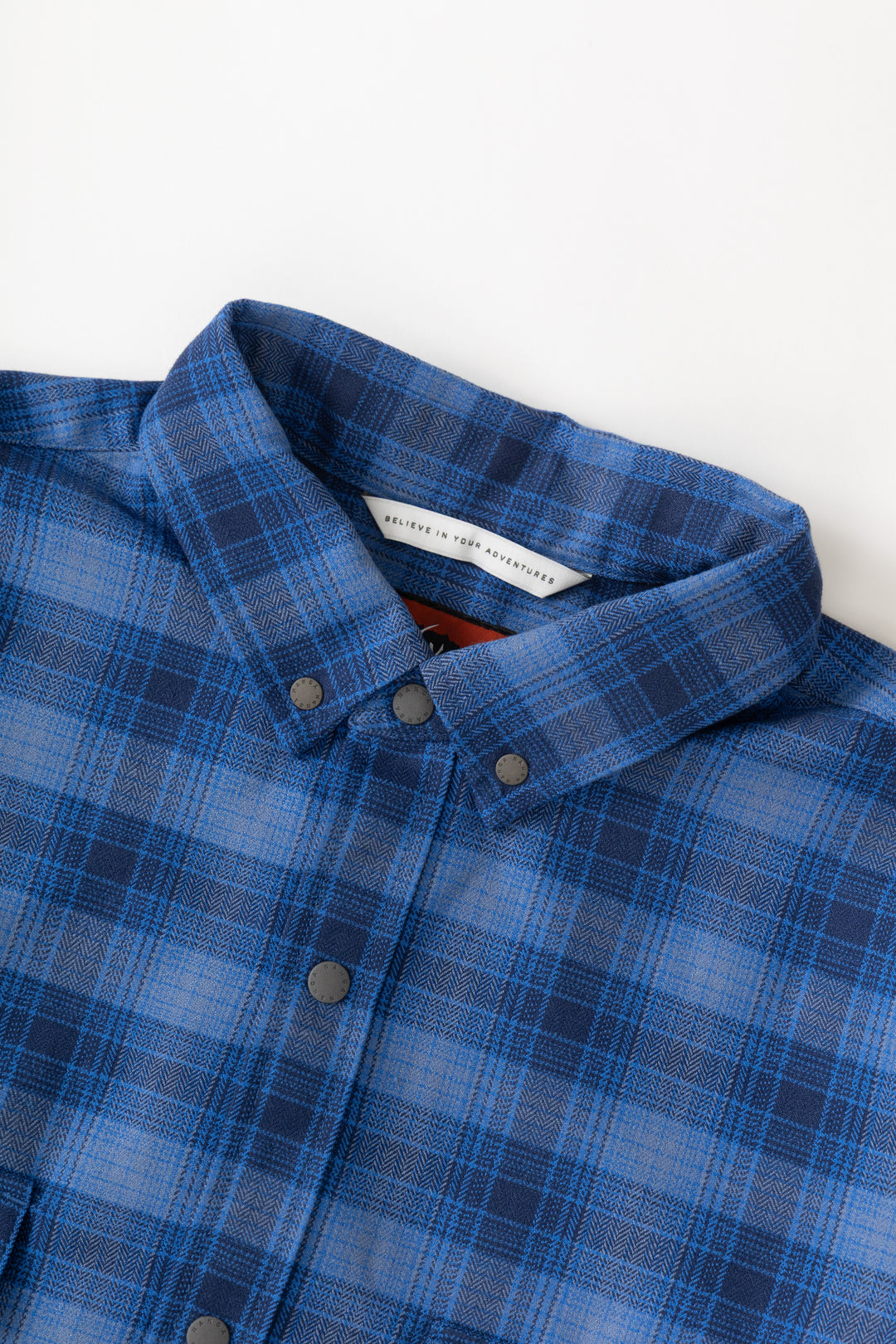 Nanga - Grid Tartan Camp Shirt - Blue