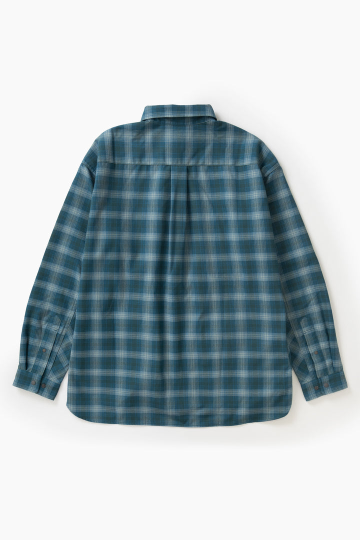Nanga - Grid Tartan Camp Shirt - Green