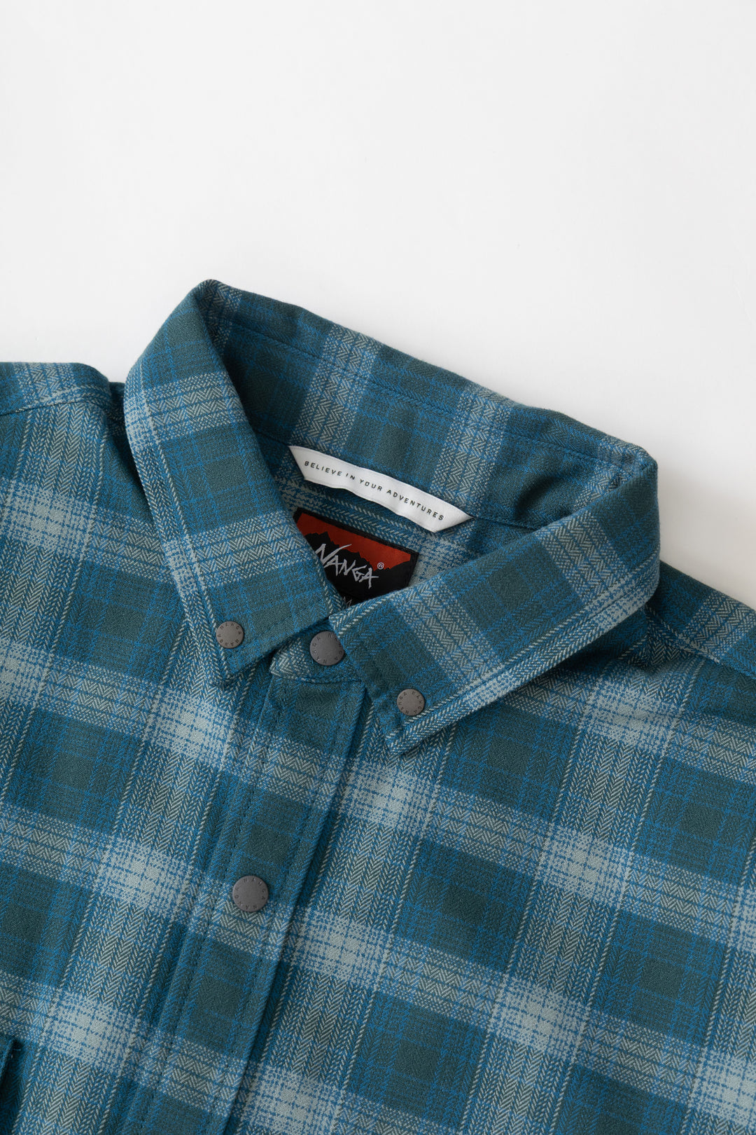 Nanga - Grid Tartan Camp Shirt - Green