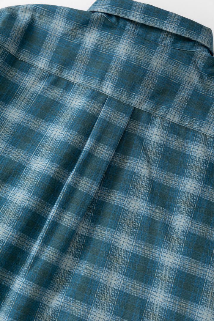Nanga - Grid Tartan Camp Shirt - Green