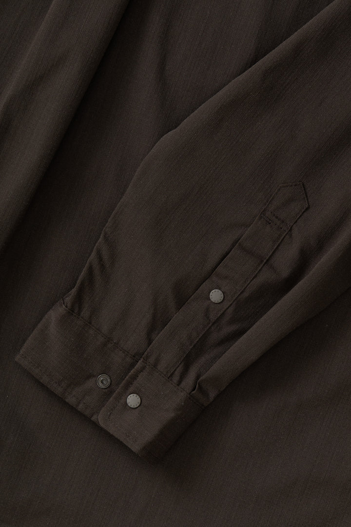 Nanga - Hinoc Ripstop UT Shirt - Dark Brown