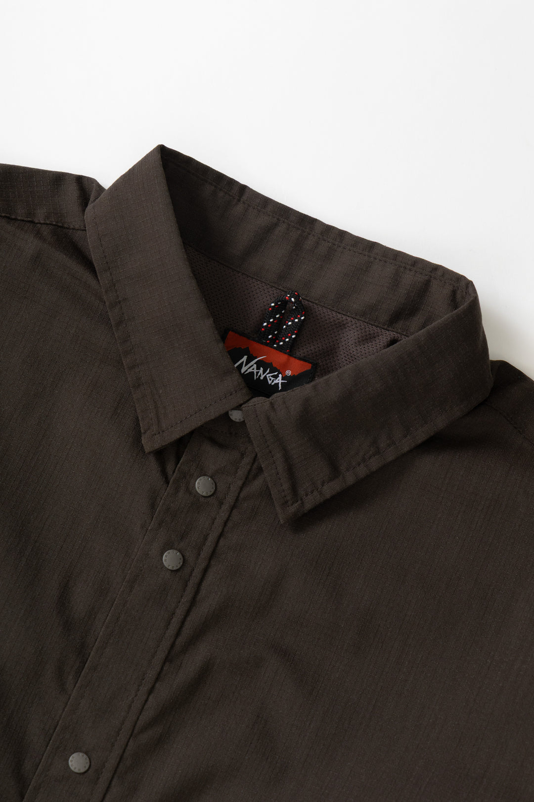 Nanga - Hinoc Ripstop UT Shirt - Dark Brown