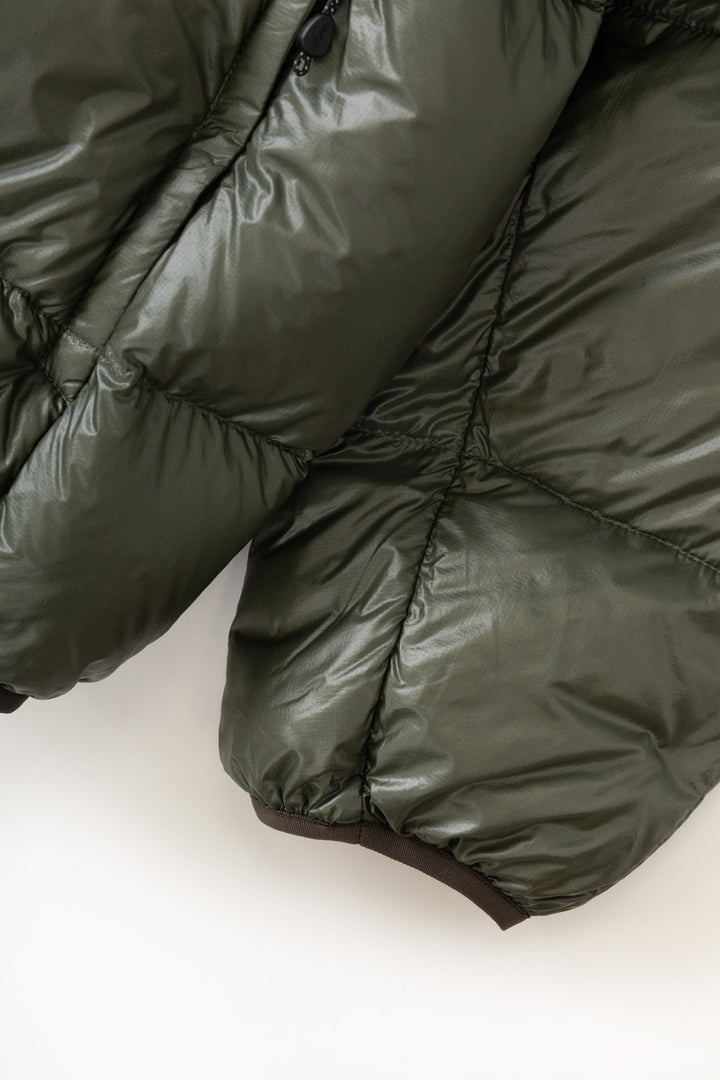Nanga - Mountain Trip Hooded Down Jacket - Khaki