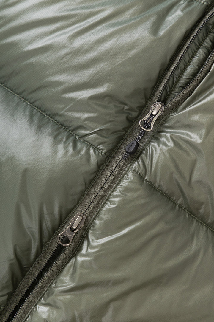 Nanga - Mountain Trip Hooded Down Jacket - Khaki