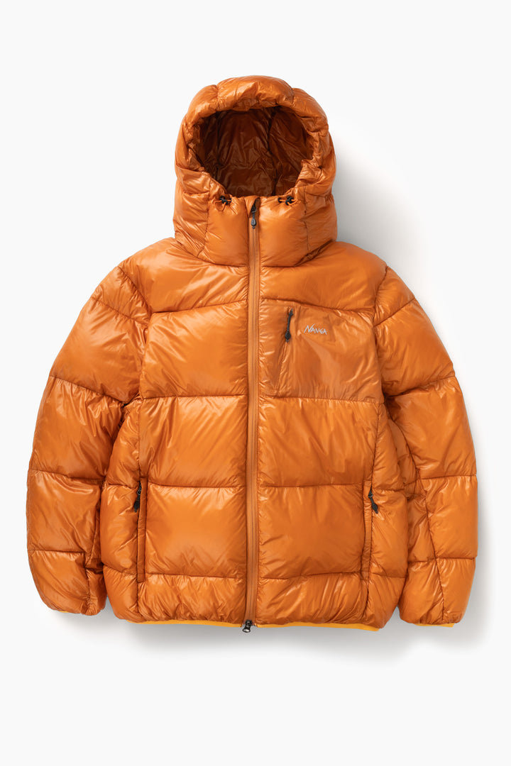 Nanga - Mountain Trip Hooded Down Jacket - Orange