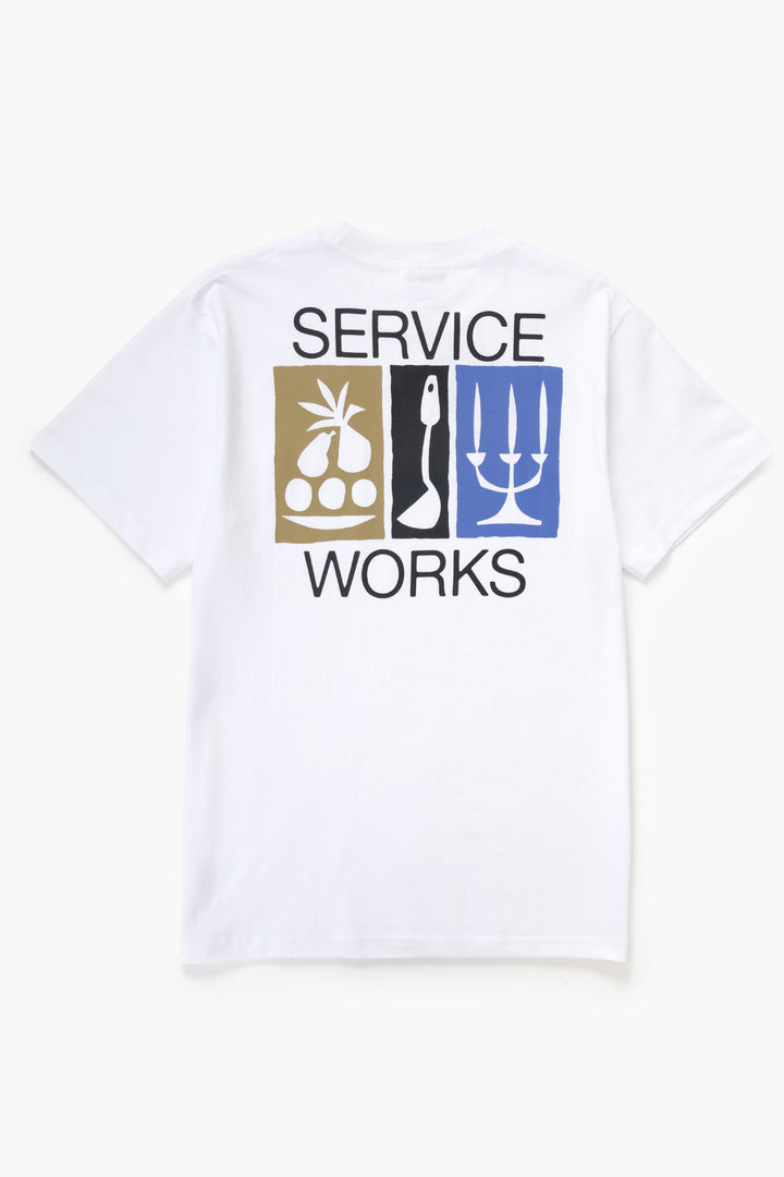 Service Works - Nourish Tee - White